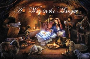 Away-in-a-manger